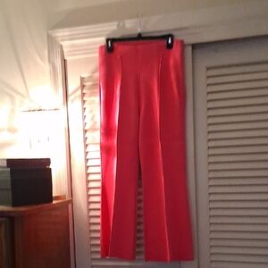 NWOT - Adam Lippes Bold Pink Wide Leg Pants